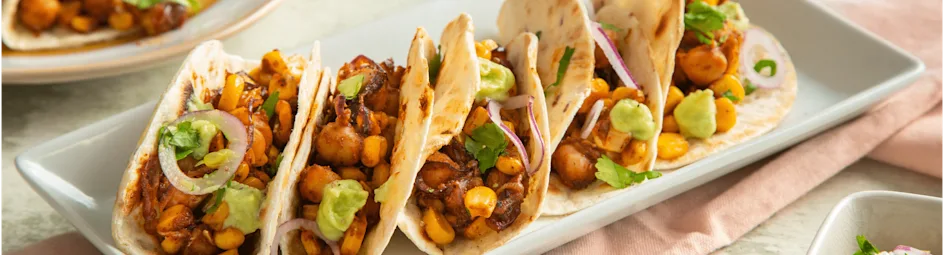 Vegetarische taco's