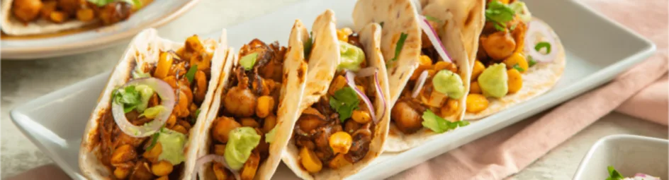 Vegetarische taco's