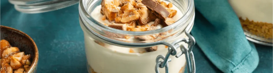 Mini Snicker-MonChou taartjes