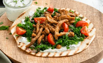 Shoarma boerenkool wrap