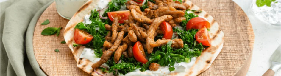 Shoarma boerenkool wrap