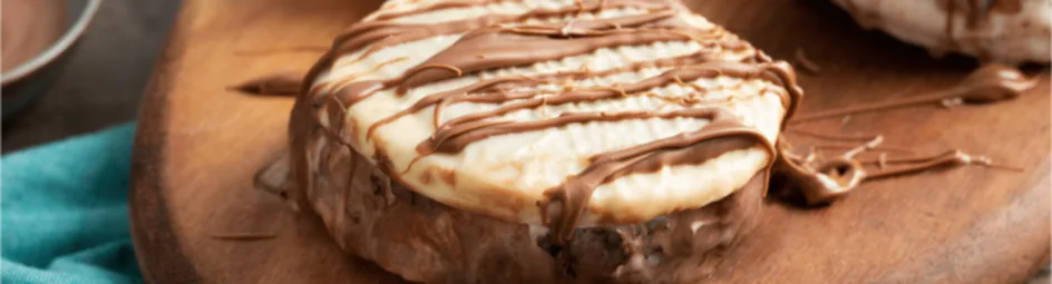 Chocolade stroopwafel sandwiches