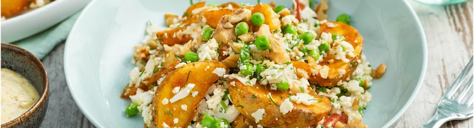 Verrassende aardappelsalade
