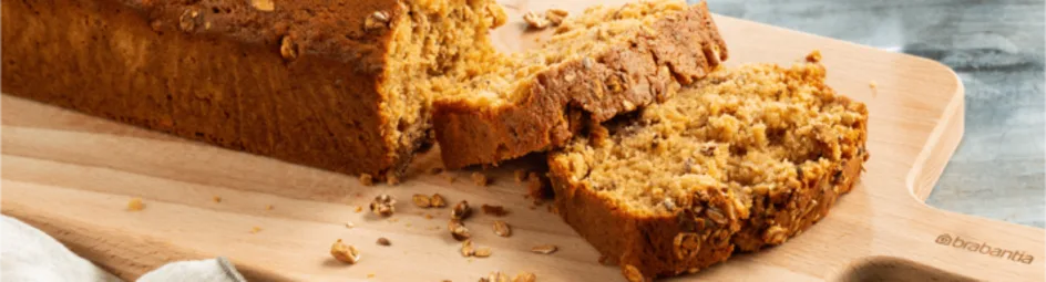 Koffiecake met knapperige granola
