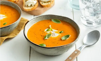 Italiaanse tomatensoep