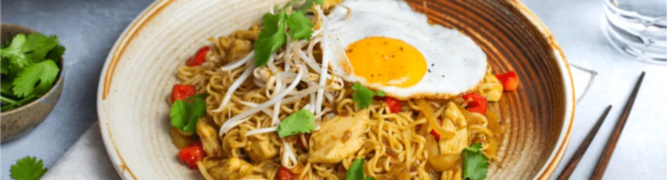 Bami goreng met kip