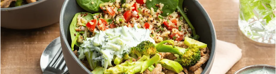 Gyros salade bowl
