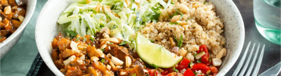 Verassende veggie bowl