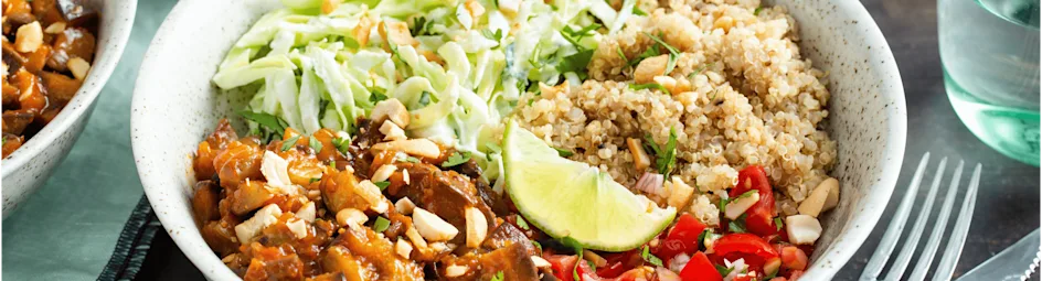 Verassende veggie bowl