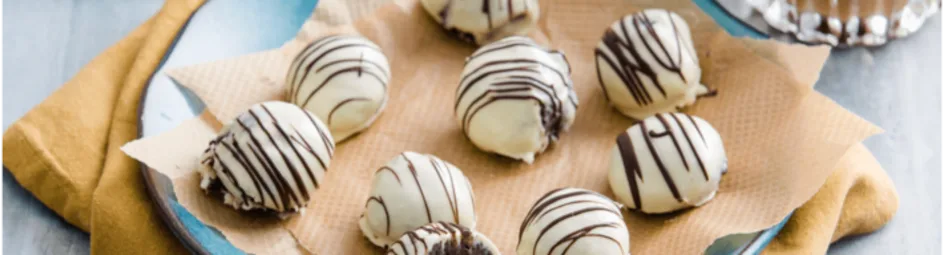 Oreo truffels met witte chocolade