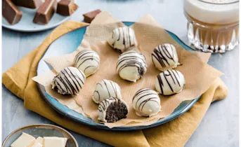 Oreo truffels met witte chocolade