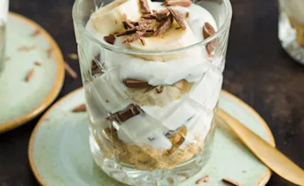Banaan-chocolade torentjes
