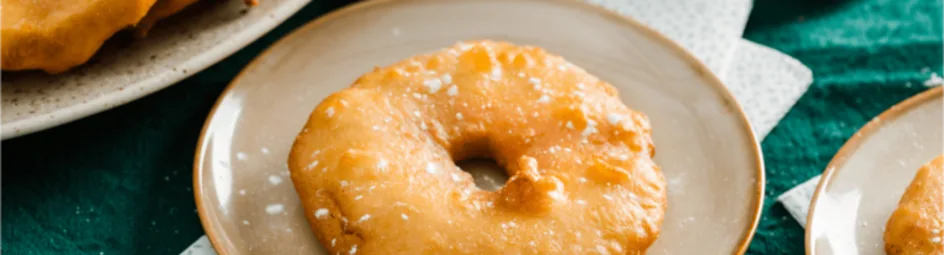 Appelbeignets in bierbeslag