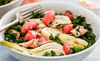 Verrassende grapefruit salade