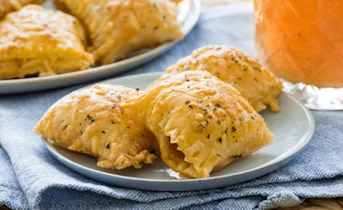 Kaas-salami pakketjes