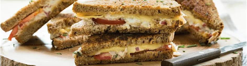 Mediterraanse tuna melt