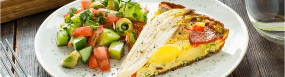 Spaanse tortilla met witlof en chorizo