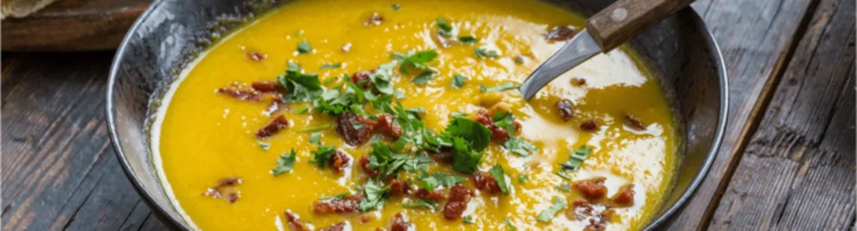 Wortelsoep met krokante chorizo