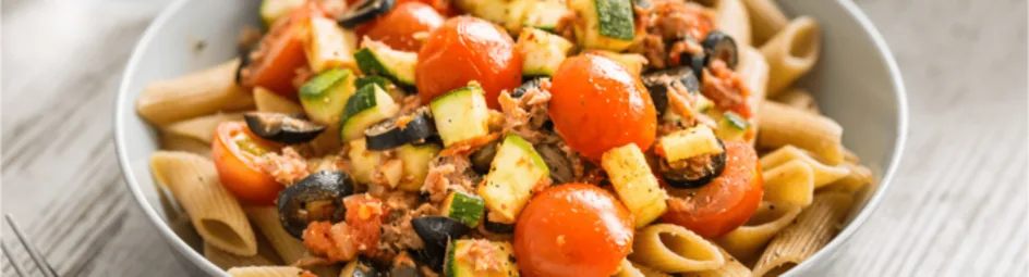 Penne tonijn met cherrytomaatjes