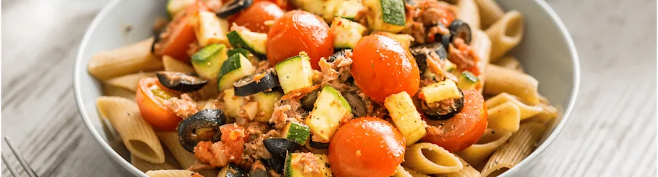 Penne tonijn met cherrytomaatjes