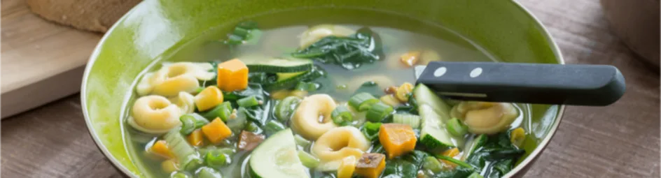 Zomerse minestrone