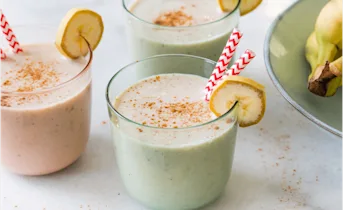Havermoutsmoothies met banaan