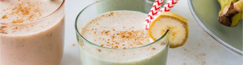 Havermoutsmoothies met banaan