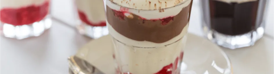 Choco-flip met frambozen