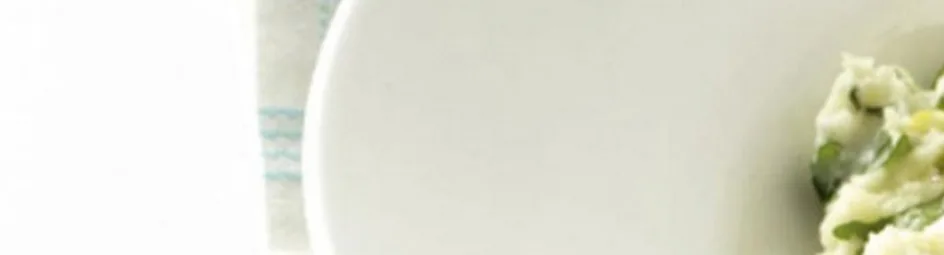 Raapsteeltjesstamppot met geitenkaas