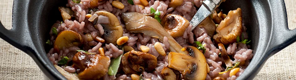 Paddenstoelenrisotto