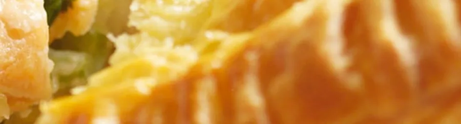 Bladerdeegpakketjes met zalm