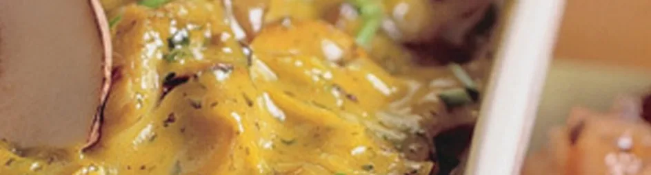 Paddestoelenragout met kruidenboter