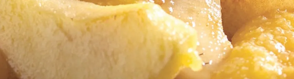 Wentelteefjes met appel en peer