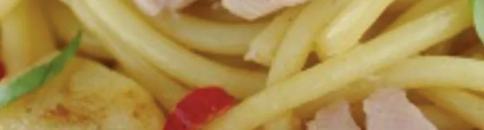 Tonijn pasta met kerstomaatjes