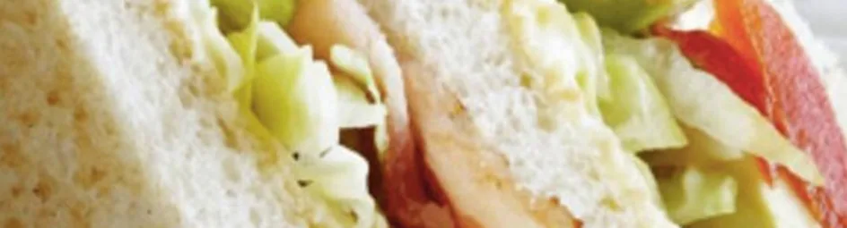 Clubsandwich spek en avocado