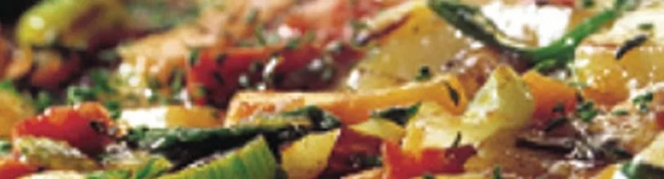 Tortilla met aardappel en knoflookworst