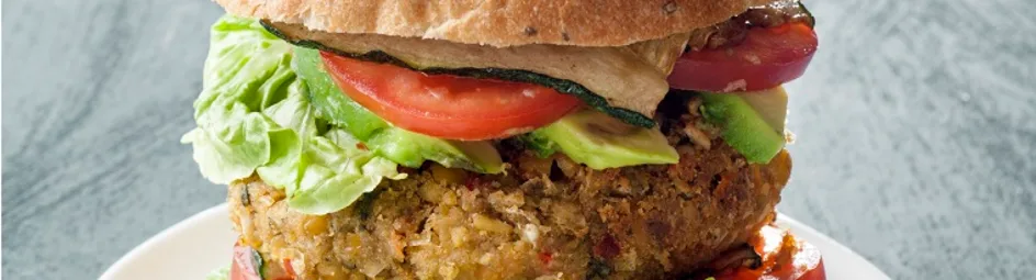 Gigantische groenteburger