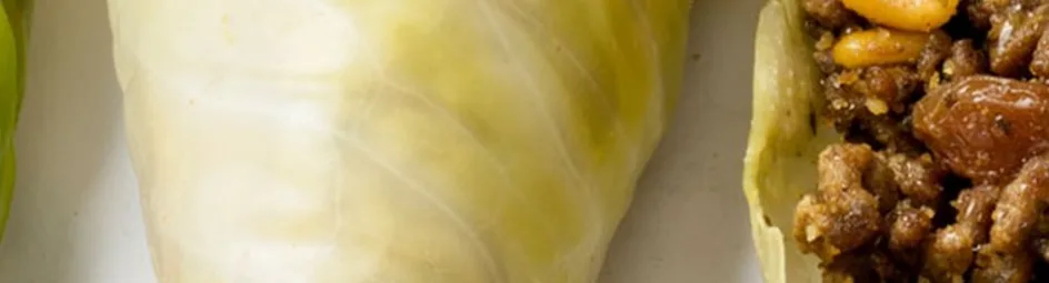 Gevulde ijspegels van kool