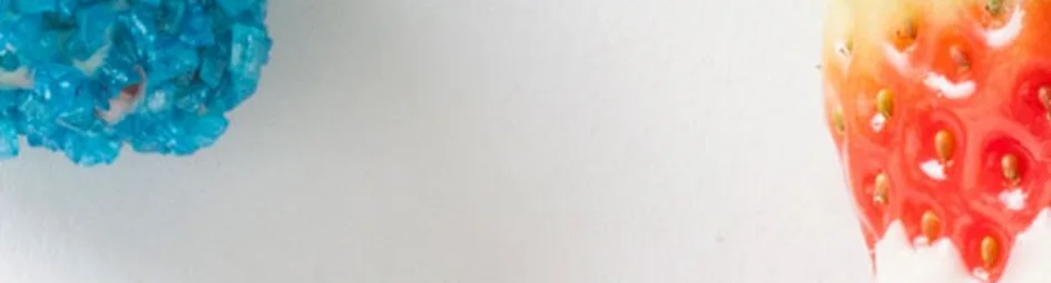 Aardbeienvlaggetjes van Anne-Marie Otter Schuster