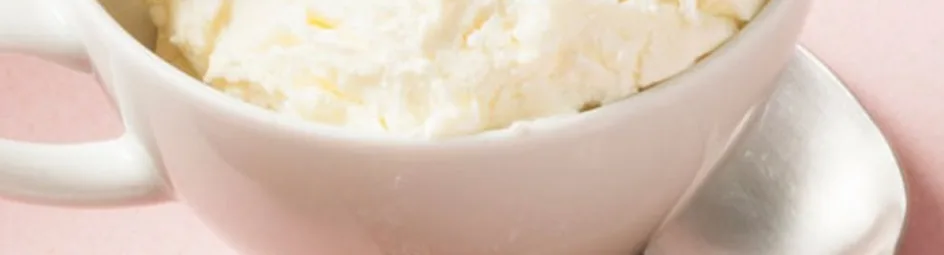 Vruchten advocaat ijs