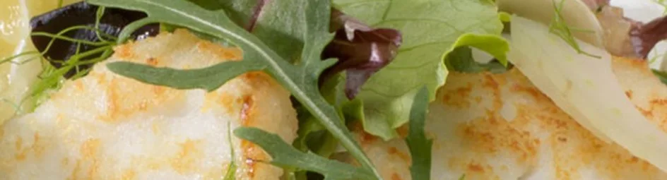 Salade van kabeljauw, venkel en witbier van Frank van Biemen