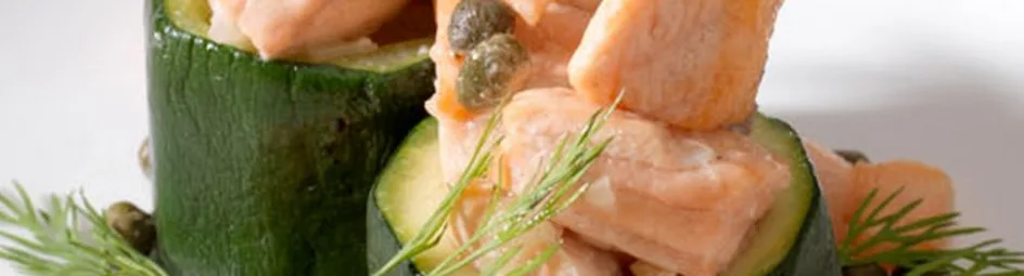 Gevulde courgette met Duvel van Frank van Biemen