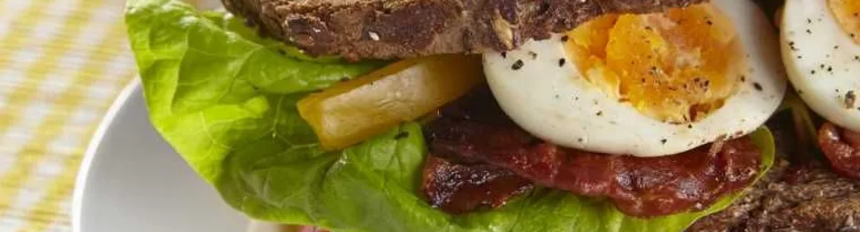 Clubsandwich met basilicummayonaise van René Pluijm