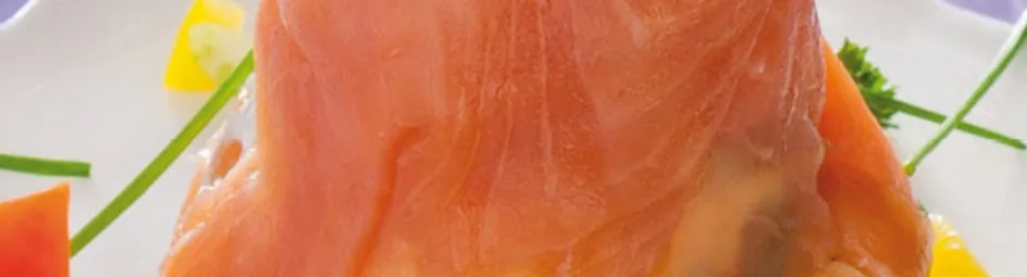 Terrine van zalmfilet, avocado en groenten van René Pluijm