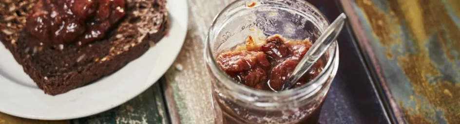 Aardbeien-rabarberjam van Else Janssen