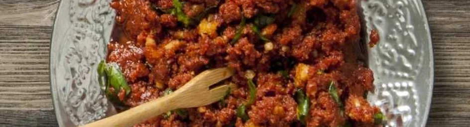 Pittige tomatentapenade van Eline van den Heuvel