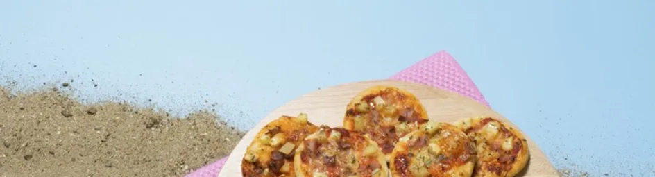 Pizza Hawaï-hapjes