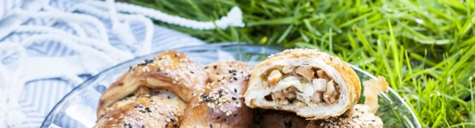 Saté-croissants van Cocky Splinter