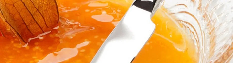 Jam van physalis bessen