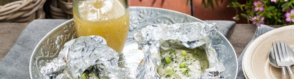 Vispakketje met blauwe kaas van Anandi Grefkens